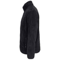Carbon Grey - Back - SOLS Unisex Adult Finch Fluffy Jacket