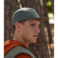 Olive Green - Back - Beechfield Cotton Canvas Baseball Cap