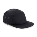 Black - Front - Beechfield Cotton Canvas Baseball Cap