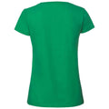 Kelly Green - Back - Fruit Of The Loom Womens-Ladies Iconic Ringspun Cotton T-Shirt