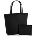 Black - Front - Bagbase Felt Shopper