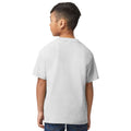Sports Grey - Back - Gildan Childrens-Kids Midweight Soft Touch T-Shirt