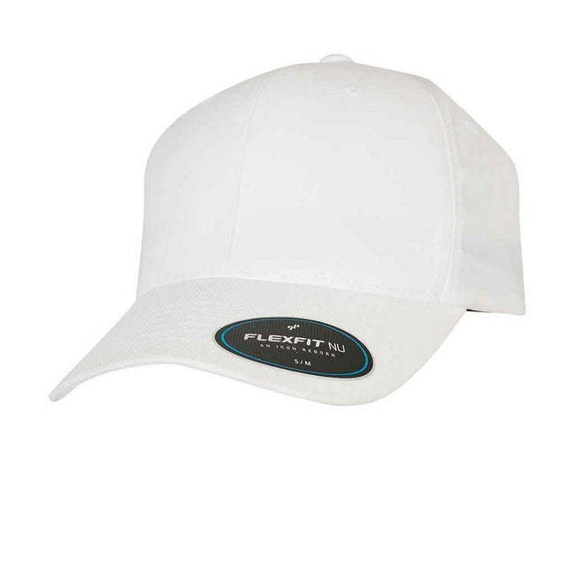 White - Front - Flexfit NU Baseball Cap