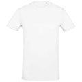 White - Front - SOLS Mens Millenium Stretch T-Shirt