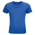 Royal Blue - Front - SOLS Childrens-Kids Pioneer Organic T-Shirt