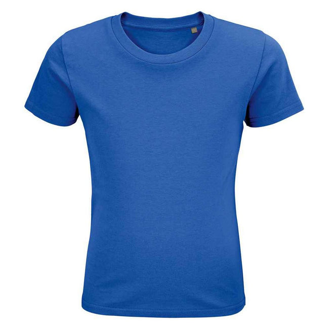 Royal Blue - Front - SOLS Childrens-Kids Pioneer Organic T-Shirt