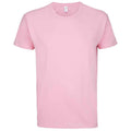 Candy Pink - Front - SOLS Mens Imperial T-Shirt