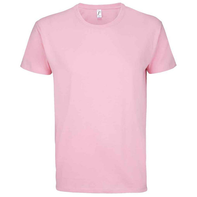 Candy Pink - Front - SOLS Mens Imperial T-Shirt