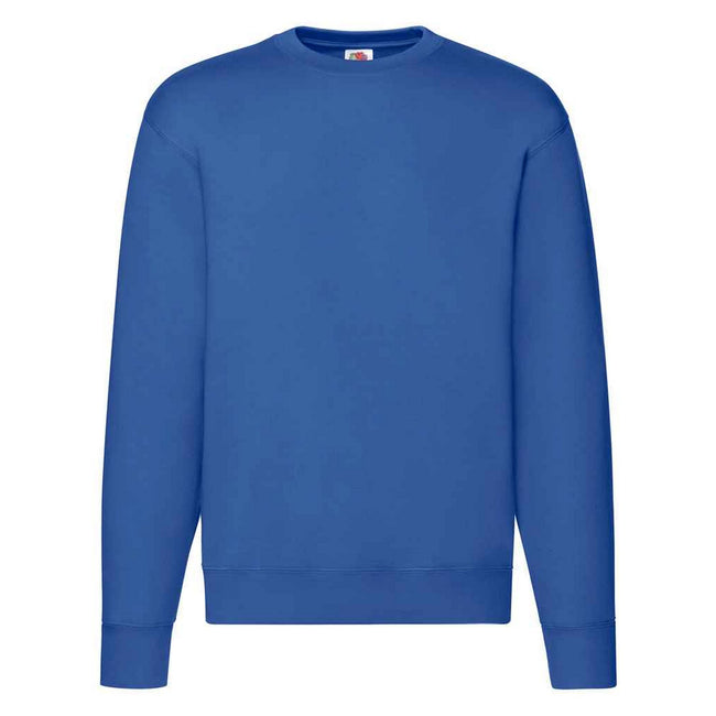 Royal Blue - Front - Fruit of the Loom Mens Premium Drop Shoulder Sweatshirt