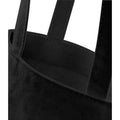 Black - Side - Westford Mill Fairtrade Bottle Bag