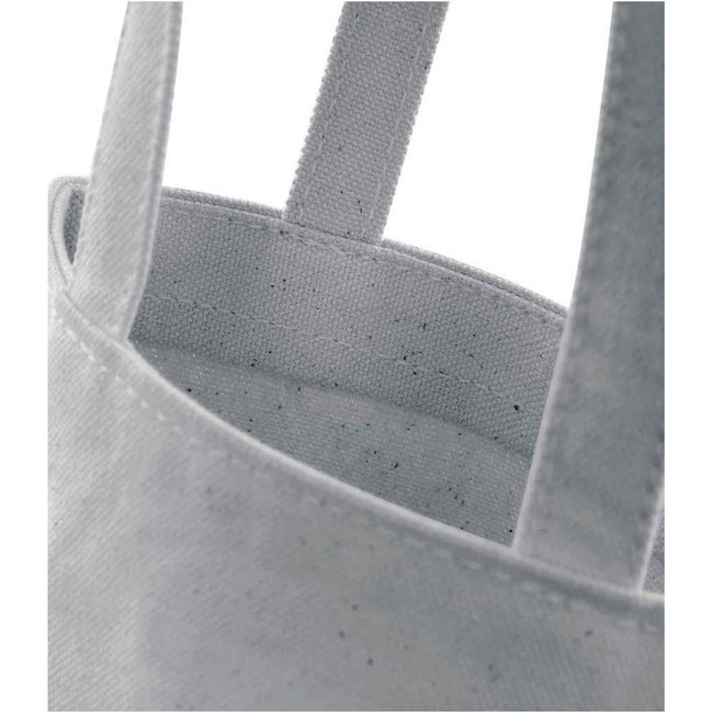 Light Grey - Side - Westford Mill Fairtrade Bottle Bag