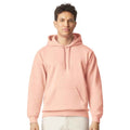 Dusty Rose - Back - Gildan Mens Softstyle Midweight Hoodie