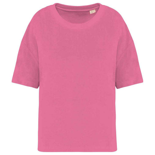 Candy Rose - Front - Native Spirit Womens-Ladies Terrycloth T-Shirt