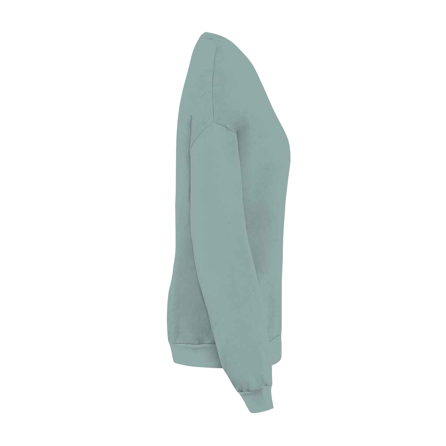 Washed Jade Green - Side - Native Spirit Unisex Adult Terrycloth Oversized Sweatshirt