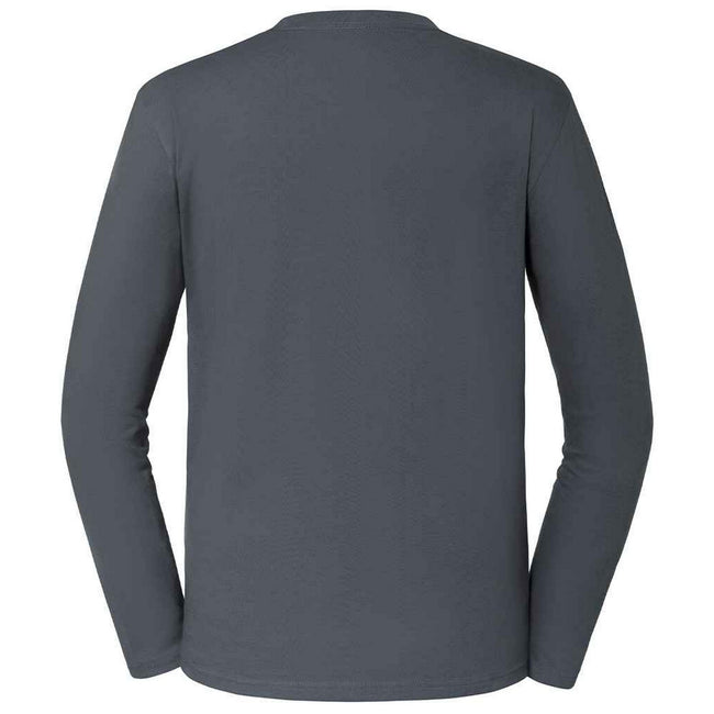 Convoy Grey - Back - Russell Unisex Adult Classic Long-Sleeved T-Shirt