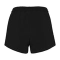 Washed Black - Back - Native Spirit Womens-Ladies French Terry Shorts