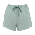 Jade Green - Front - Native Spirit Womens-Ladies French Terry Shorts