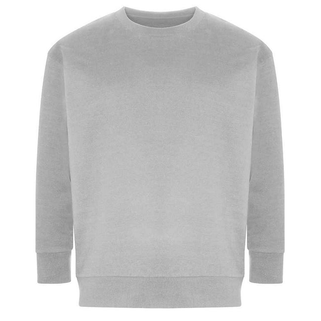 Heather Grey - Front - Ecologie Unisex Adult Crater Sweatshirt