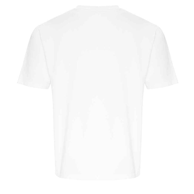 White - Back - Ecologie Unisex Adult Arrow Recycled Heavy Oversized T-Shirt