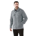 Granite - Side - Stormtech Mens Avalante Heather Knitted Shirt Jacket