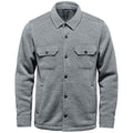 Granite - Front - Stormtech Mens Avalante Heather Knitted Shirt Jacket