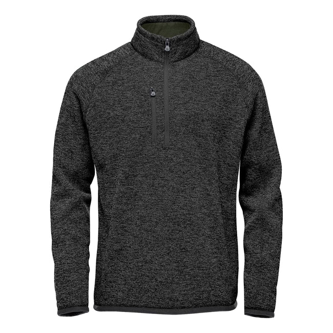 Navy - Lifestyle - Stormtech Mens Avalante Heather Quarter Zip Fleece Top