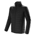 Black - Side - Stormtech Mens Nautilus Quilted Hooded Jacket