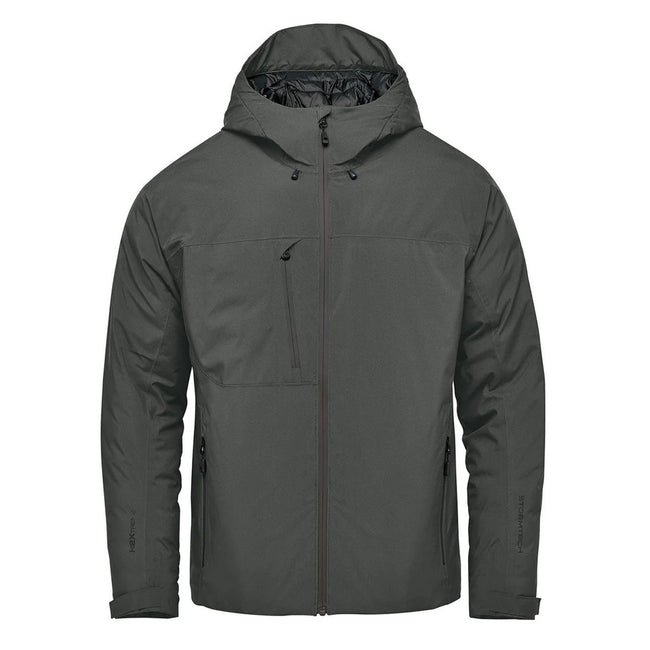 Graphite Grey-Black - Front - Stormtech Mens Nostromo Thermal Soft Shell Jacket