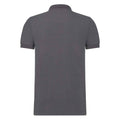 Convoy Grey - Back - Russell Mens Pique Stretch Polo Shirt