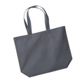 Graphite Grey - Back - Westford Mill Bag For Life Maxi Shopper Bag