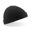 Black - Front - Beechfield Trawler Beanie