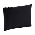 Black - Front - Westford Mill Canvas Accessory Bag