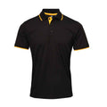 Black-Sunflower - Lifestyle - Premier Mens Coolchecker Contrast Pique Polo Shirt