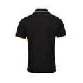 Black-Sunflower - Pack Shot - Premier Mens Coolchecker Contrast Pique Polo Shirt