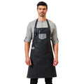 Black Denim - Back - Premier Division Bibbed Apron