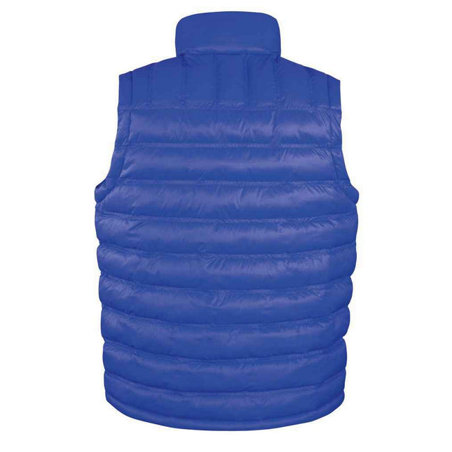 Royal Blue - Back - Result Mens Urban Ice Bird Padded Gilet