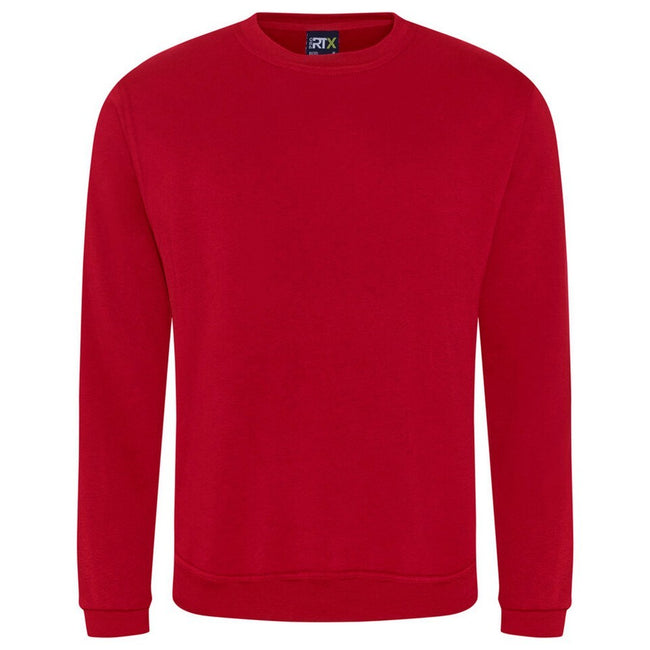 Red - Front - PRORTX Unisex Adult Pro Sweatshirt