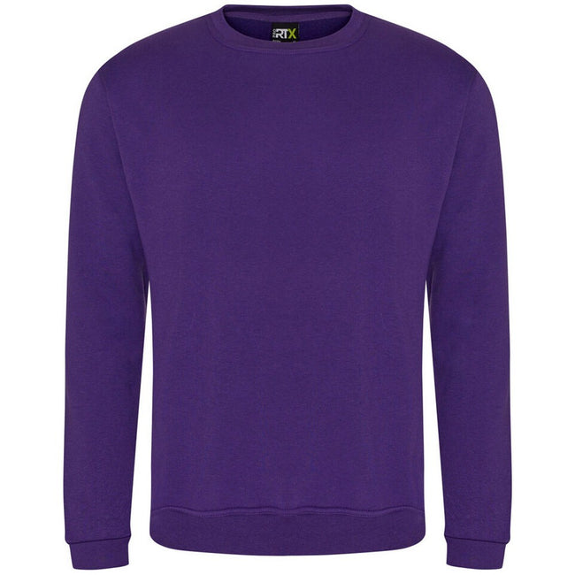 Purple - Front - PRORTX Unisex Adult Pro Sweatshirt