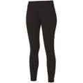 Jet Black - Front - AWDis Cool Womens Athletic Leggings
