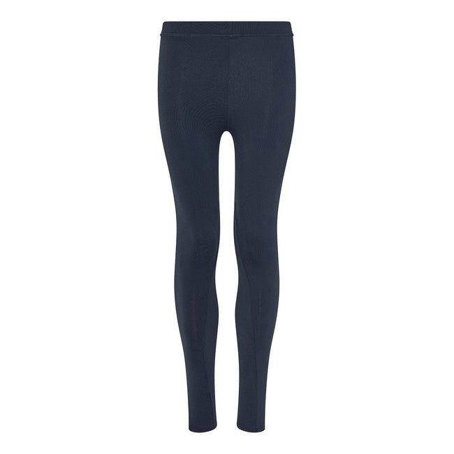 French Navy - Front - AWDis Cool Girls Athletic Leggings