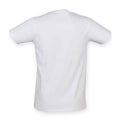 White - Back - SF Mens Feel Good Stretch T-Shirt