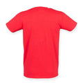 Bright Red - Back - SF Mens Feel Good Stretch T-Shirt