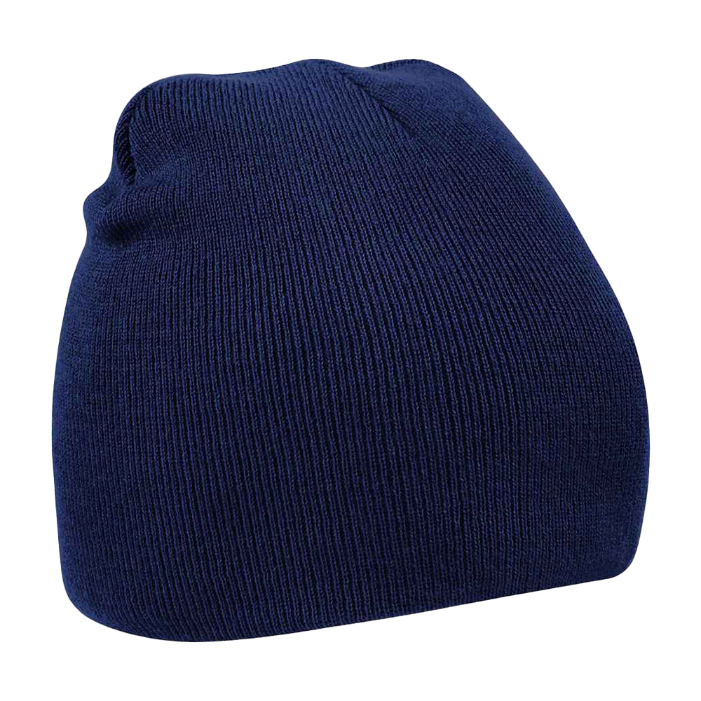 Oxford Navy - Front - Beechfield Unisex Adult Original Pull-On Beanie