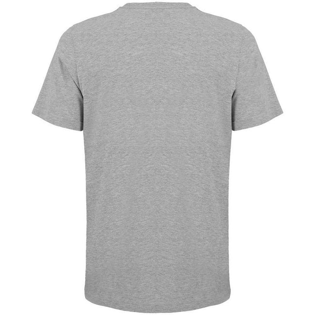 Light Grey - Back - SOLS Unisex Adult Marl T-Shirt