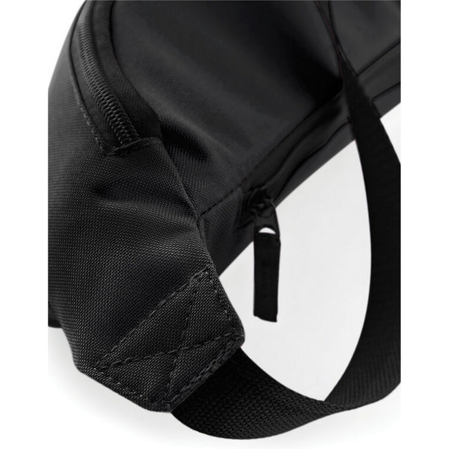 Black - Back - Bagbase Belt Waist Bag