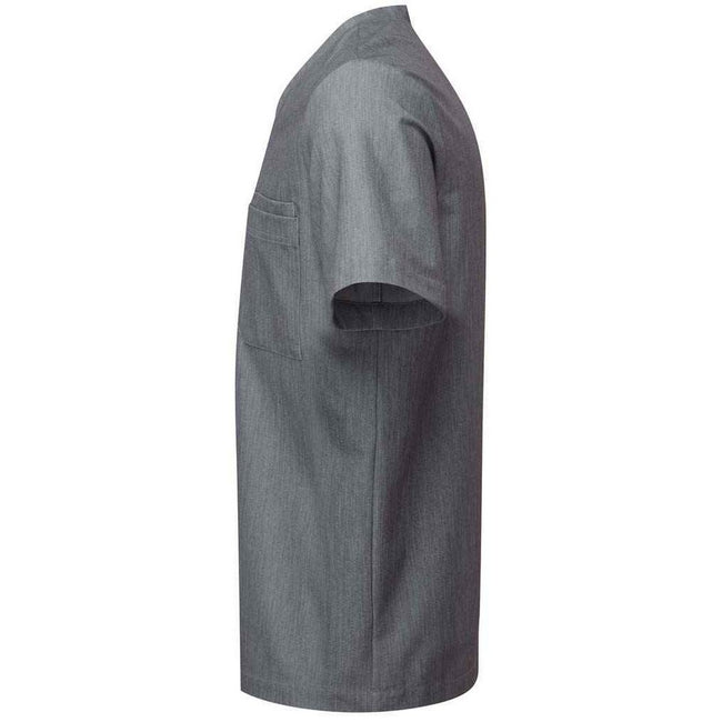 Dynamo Grey - Side - Onna Mens Limitless Onna-Stretch Work Tunic