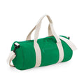 Kelly Green-Off White - Front - Bagbase Original Duffle Bag