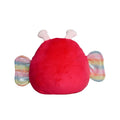 Pink - Back - Mumbles Squidgy Butterfly Plush Toy