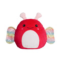 Pink - Front - Mumbles Squidgy Butterfly Plush Toy