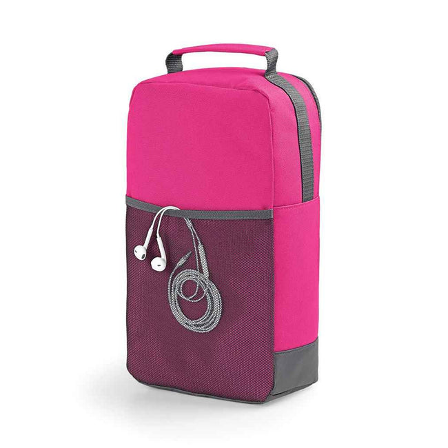 Fuchsia - Back - Bagbase Athleisure Sports Shoe Bag